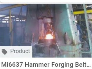 Mi6637 Hammer Forging Belt Machine