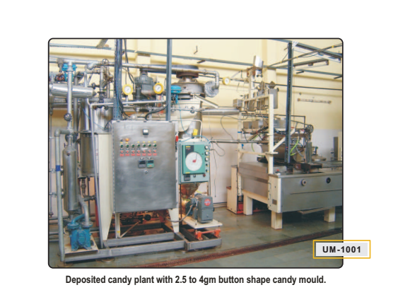 APV Baker Three Bank Deposited Candy Plant