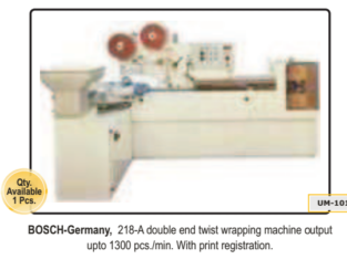 Double End Twist Wrapping Machine