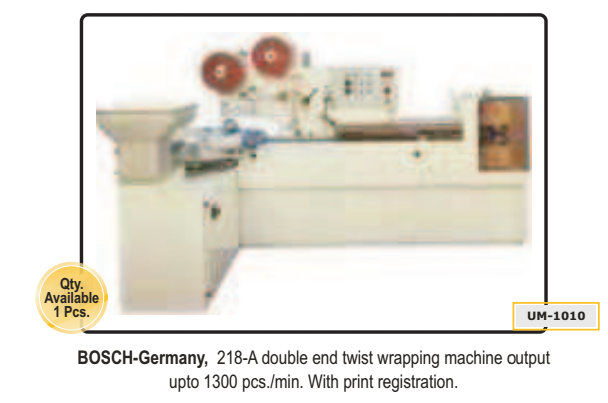 Double End Twist Wrapping Machine