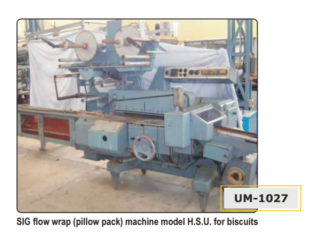 SIG Flow Wrap(Pillow Pack)Machine