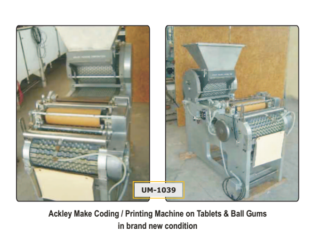 Ackley Make Coding/Printing Machine