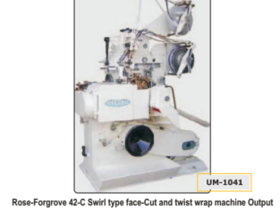 Swirl Type Face Cut& Twist-Wrap Machine