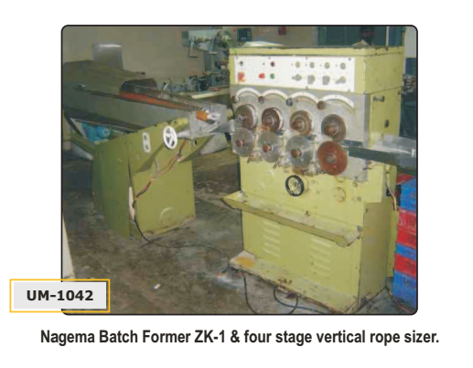 Four Stage Vertical Rope Sizer