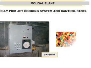 Jelly Pick Jet Cooking System&Cantrol Panel