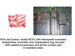 Jelly Pick Jet Cooking System&Cantrol Panel