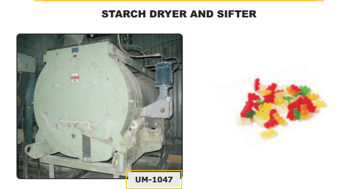 Starch Dryer & Sifter