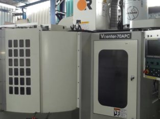 VMC DOUBLE PALATE CHANGER 700X400 ATC26 WITH CHIP CANVER,MANUAL BOOKS