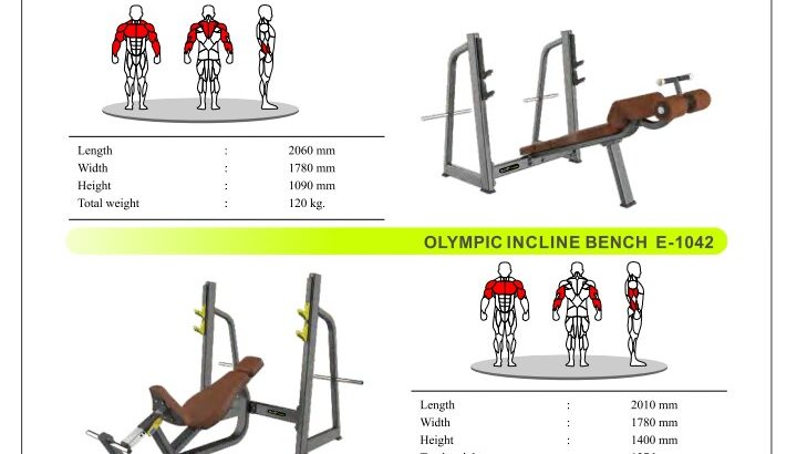 Olympic Decline Bench and Olympic Incline Bench