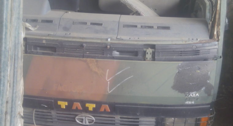 Front body of oldest designed military car of Tata company