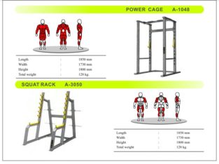 Power Cage and Squat Rack