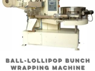 Ball Lollipop Bunch Wrapping Machine and Ball wrapping Machine