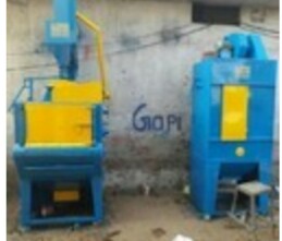 Short Blasting Machine With Dust Collector