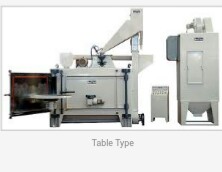 Table Type Shot Blasting Machine