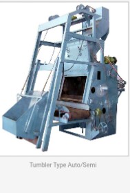 Tumbler Type Auto/Semi Shot Blasting Machine