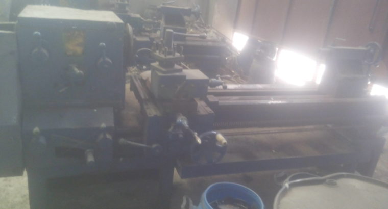 Two Lathe Machines of 8″ & 6″