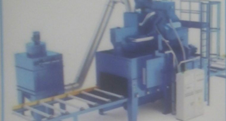 Paver Block Short Blasting Machine