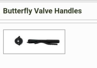 Butterfly Valve Handle