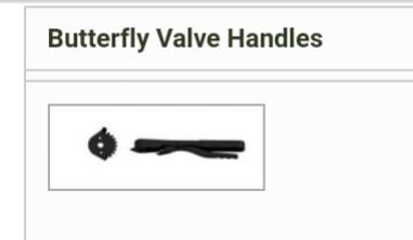 Butterfly Valve Handle