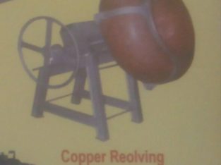 Copper Revolving Coating Pan