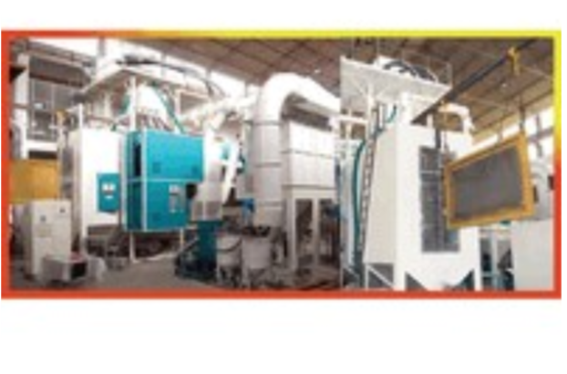 Airless Shot Blasting Machine