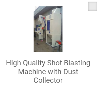 Industrial Shot Blasting Machine With Dust Collector(High Quality )