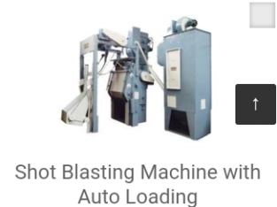 Shot Blasting Machine With Auto Loading