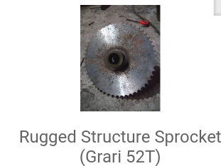 Robust Structure Sprocket(Grari 52T)