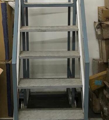 Aluminum Alloy Trolley Step Ladder